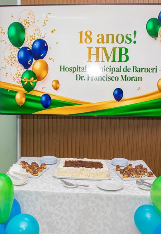 Hospital Municipal celebra 18 anos com cerca de 1.200 procedimentos realizados por mês