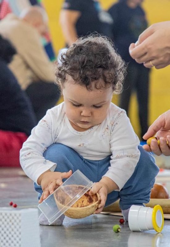 Férias com diversão garantida no Centro de Referência pela Primeira Infância