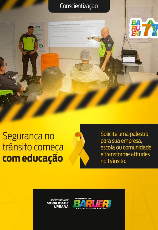 Trânsito não é só sobre carros. É sobre pessoas e sobre escolher voltar pra casa em segurança