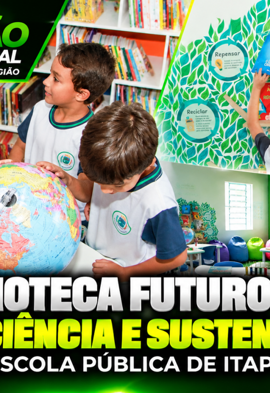 Biblioteca Futuro leva leitura, ciência e sustentabilidade a escola pública de Itapevi