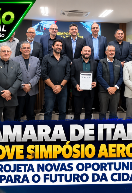 Câmara de Itapevi promove simpósio aeroespacial e projeta novas oportunidades para o futuro da cidade
