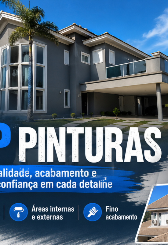 WP Pinturas: qualidade, acabamento e transformação para valorizar cada ambiente