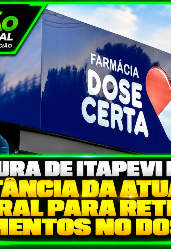 Prefeitura de Itapevi reforça a importância da atualização cadastral para retirada de medicamentos no Dose Certa