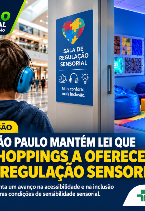Justiça de São Paulo mantém lei que obriga shoppings a oferecer salas de regulação sensorial para pessoas com autismo