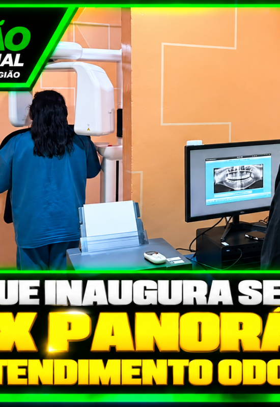 Mairinque inaugura serviço de raio-X panorâmico e amplia atendimento odontológico